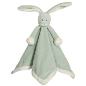 Peluche para chupete Teddykompaniet - Diinglisar - Conejito en Menta Polvorienta