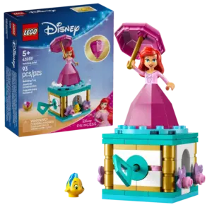 LEGO Disney 43259 Ariel Tournoyante - Aventura Mágica Submarina